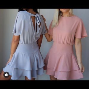 NWOT Do + Be Audra Dress in Blue